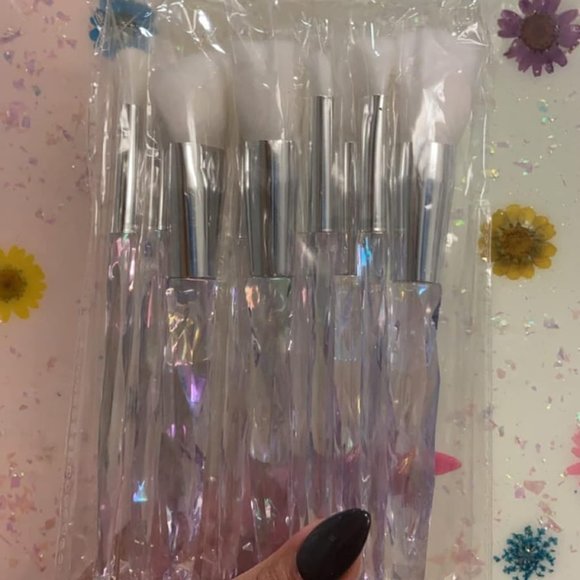 10 Make-up Brushes Kit for Powder Liquid Cream Cosmetics Blending Blush - Picture 9 of 9